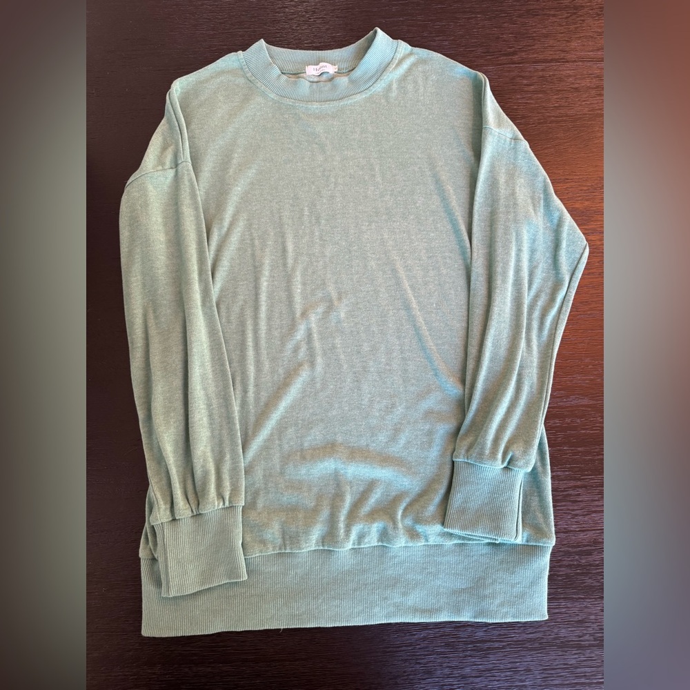 Women's Crew Neck Sweater - Green (Like NEW)